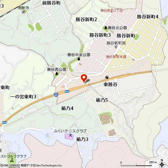 タイヤハウス ヤタベ 本店付近の地図